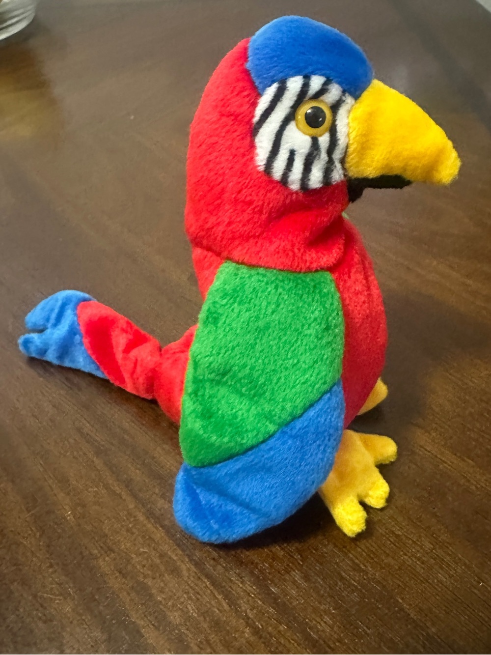 Ty Vintage Jabber Multicolor Parrot Plush - Multi-color Collectible